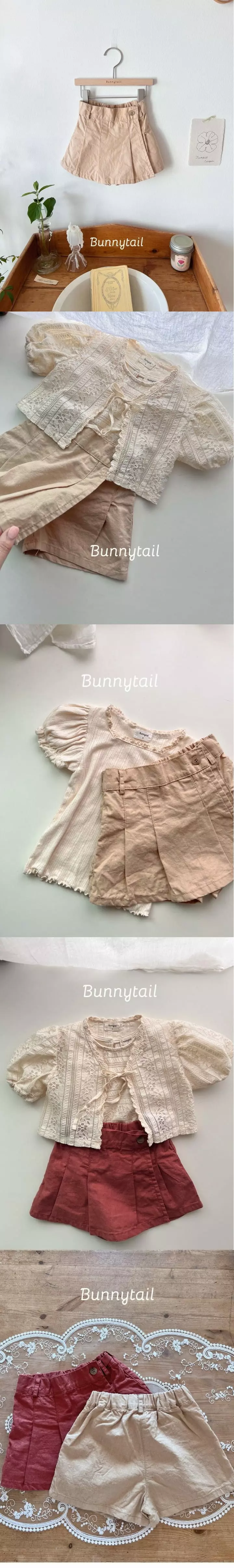 Bunnytail - Korean Children Fashion - #stylishchildhood - Mue Mue Skirt Shorts - 4