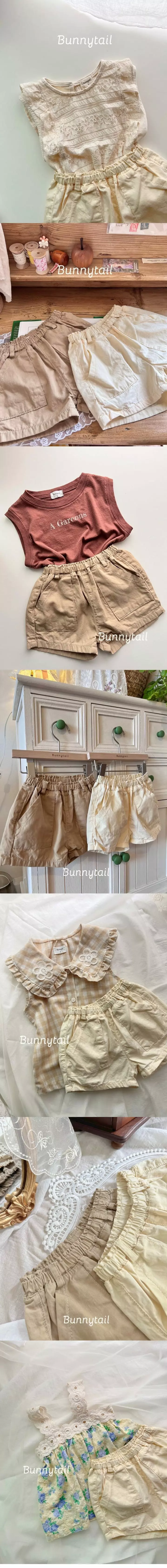 Bunnytail - Korean Children Fashion - #todddlerfashion - Basic Shorts - 2