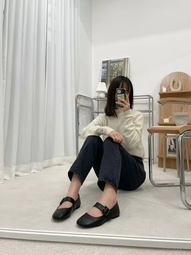 Button - Korean Women Fashion - #momslook - 591 Merry Jane Flats - 2