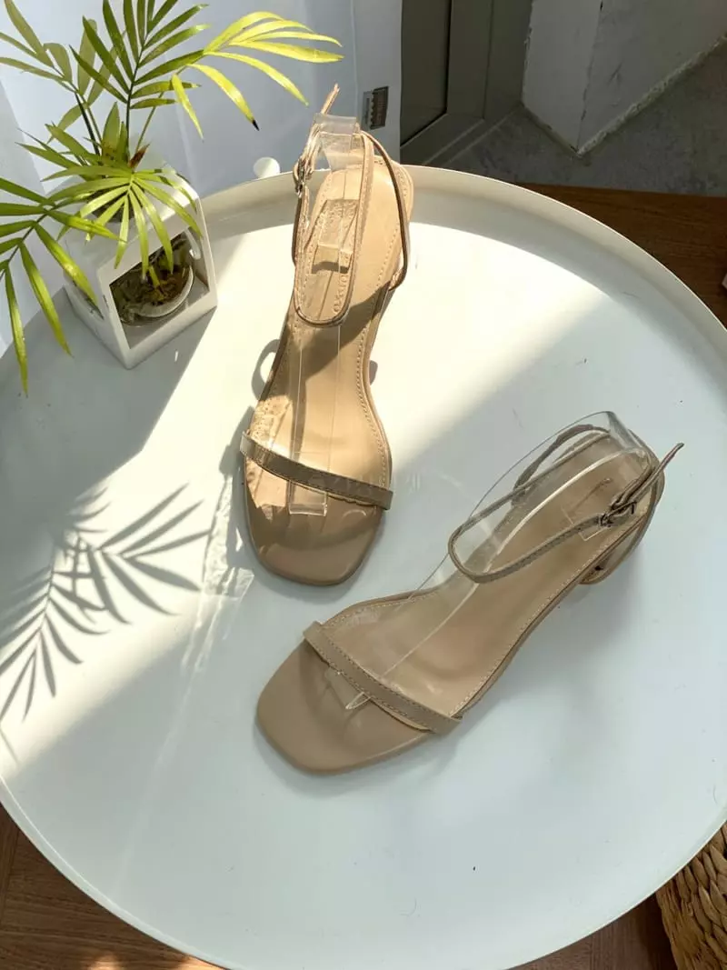 Button - Korean Women Fashion - #womensfashion - 572 Merry Jane Sandals Heel - 4