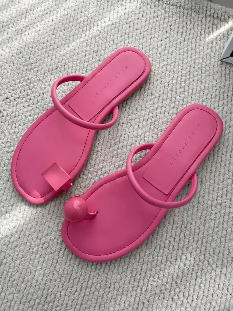 Button - Korean Women Fashion - #momslook - 5388 Point Flip-Flops