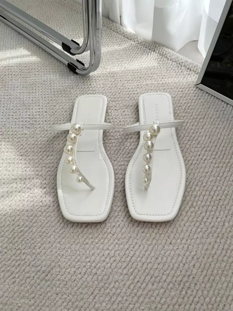 Button - Korean Women Fashion - #womensfashion - 5387 Pearl Sandals - 4