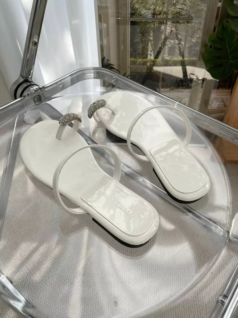 Button - Korean Women Fashion - #momslook - 2130 Cubic Flip-Flops - 3