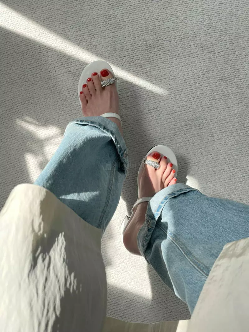 Button - Korean Women Fashion - #womensfashion - 2129 Flip-Flops - 4