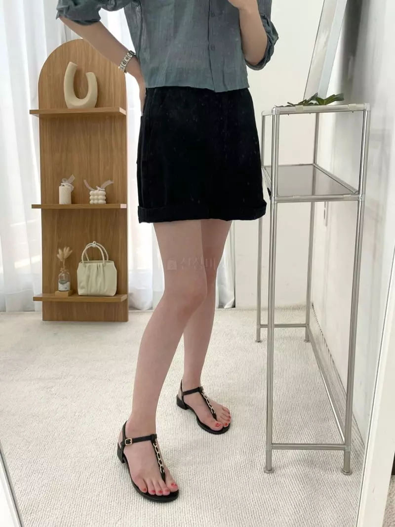 Button - Korean Women Fashion - #momslook - 2126 T Strap Sandals - 3