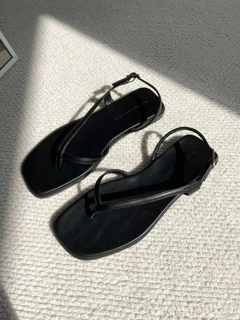 Button - Korean Women Fashion - #momslook - 2124 Sandals - 2