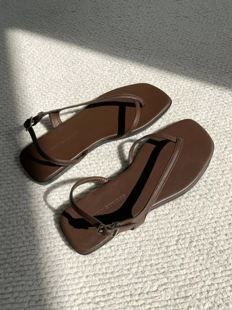 Button - Korean Women Fashion - #momslook - 2124 Sandals - 3