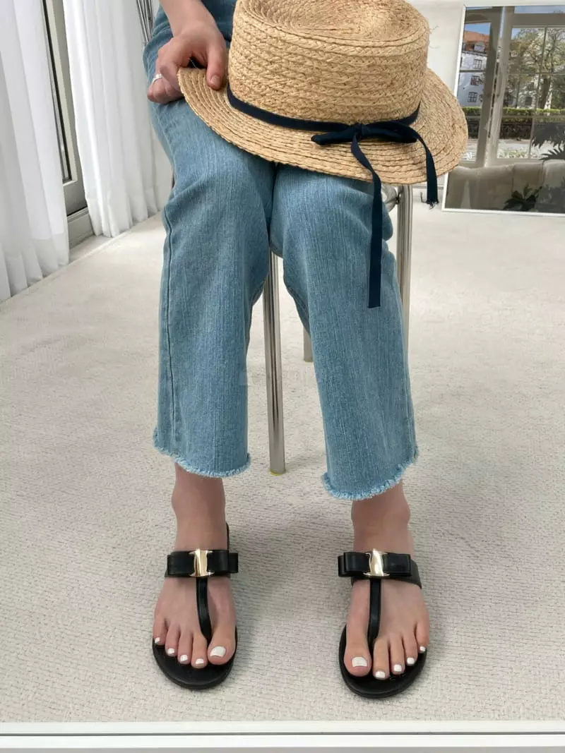 Button - Korean Women Fashion - #momslook - 2121 Sandals - 2