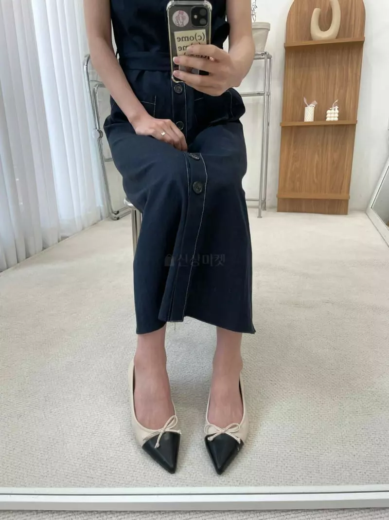 Button - Korean Women Fashion - #momslook - 2094 Darling Flats - 2