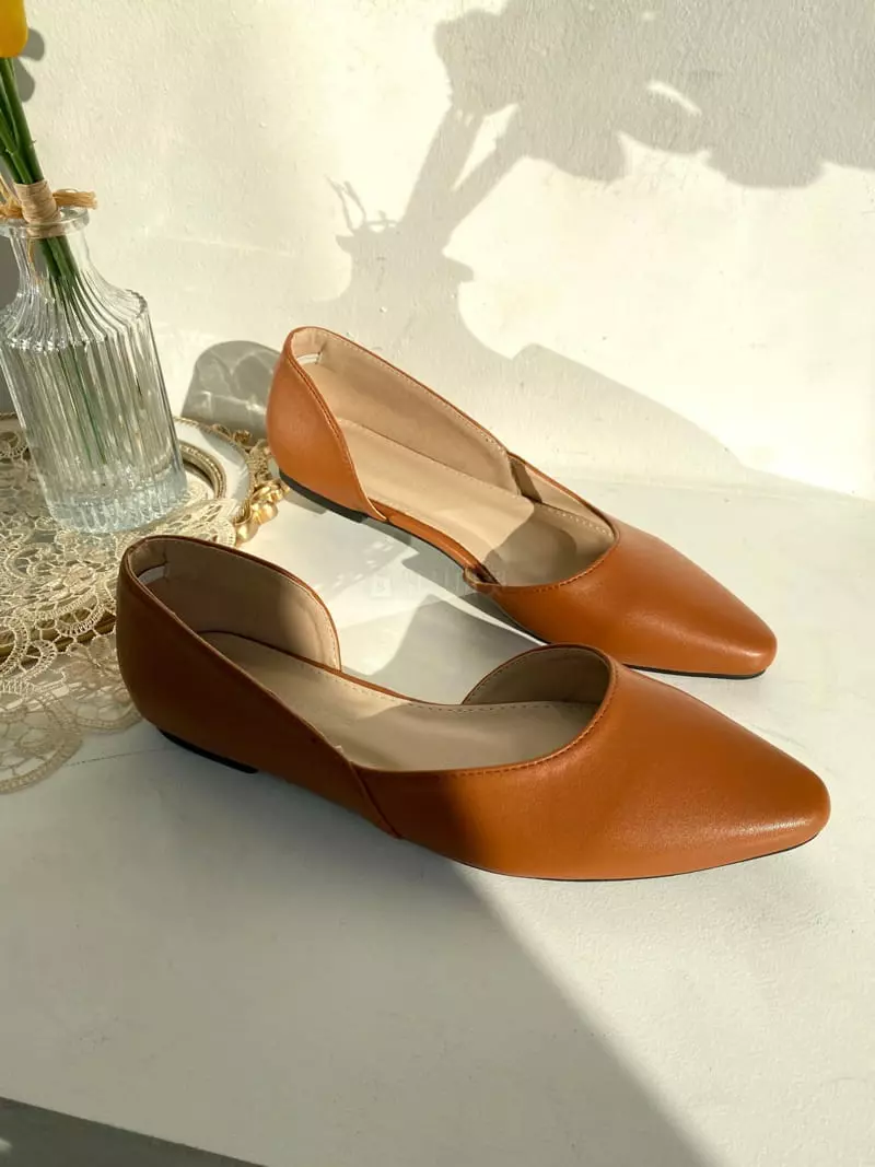 Button - Korean Women Fashion - #momslook - 2093 Inside Flats - 3