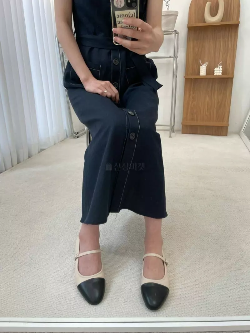 Button - Korean Women Fashion - #momslook - 2092 Lovely Flats - 2