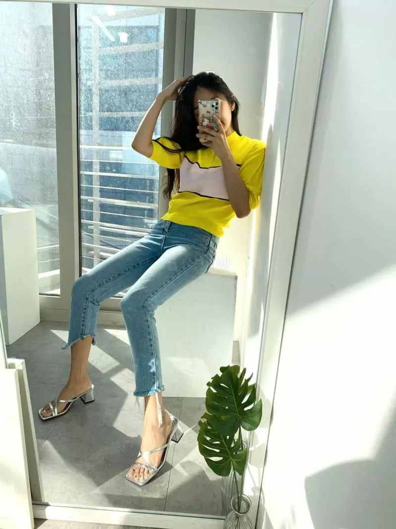 Button - Korean Women Fashion - #womensfashion - 2059 Squaer Slippers - 4