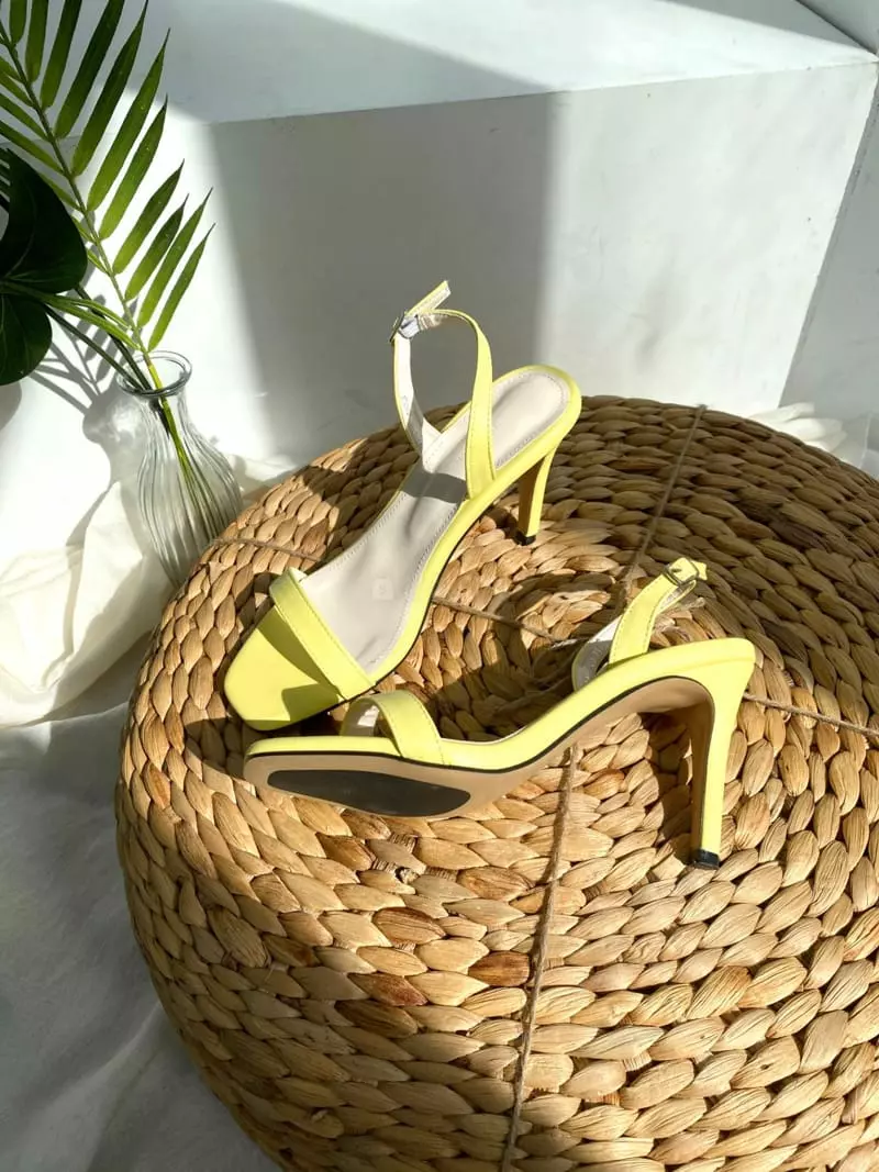 Button - Korean Women Fashion - #momslook - 162 Sandals Heel