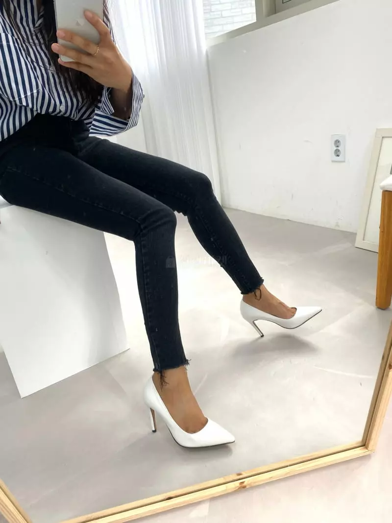 Button - Korean Women Fashion - #momslook - 155 Stiletto Heel - 3