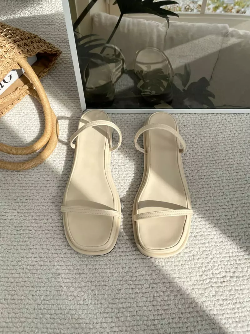 Button - Korean Women Fashion - #womensfashion - 1062 Sandals - 4
