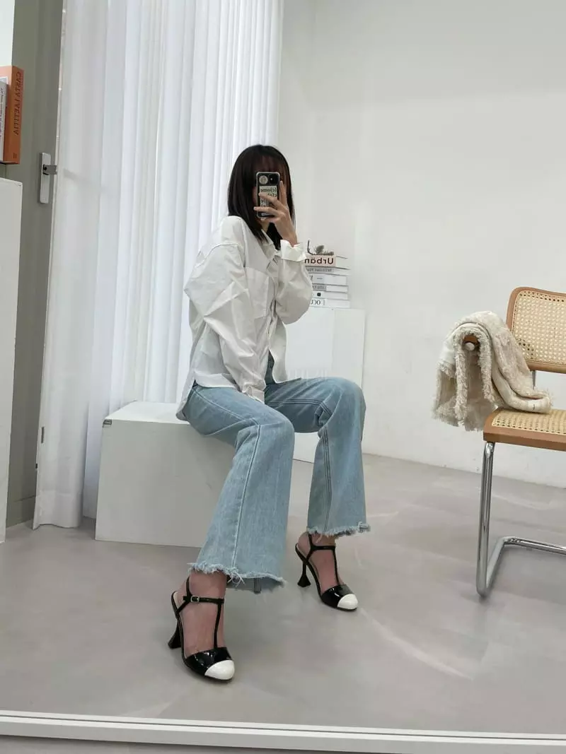 Button - Korean Women Fashion - #womensfashion - 1056 Strap Heel - 4