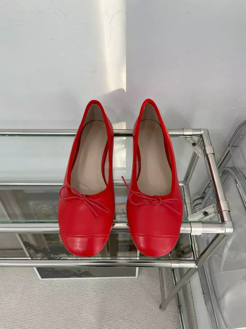 Button - Korean Women Fashion - #pursuepretty - 2118 Ribbon Flats - 4