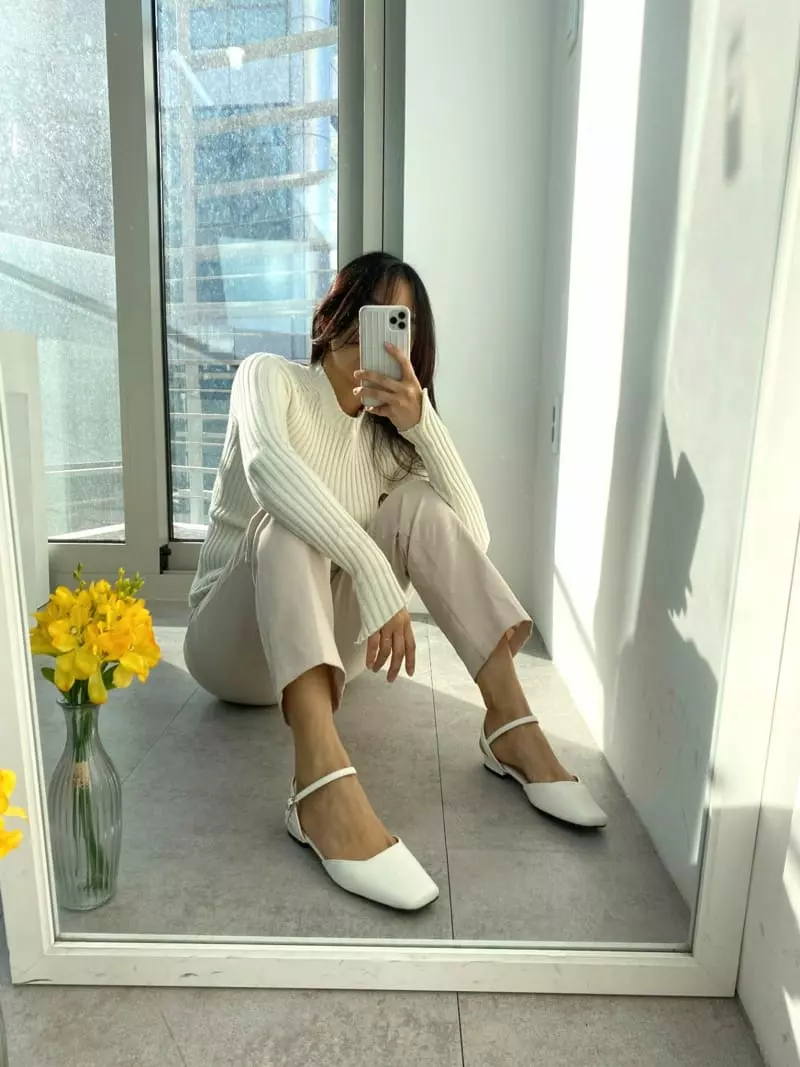 Button - Korean Women Fashion - #thatsdarling - 637 Lovely Sandals Sling Back Shoes