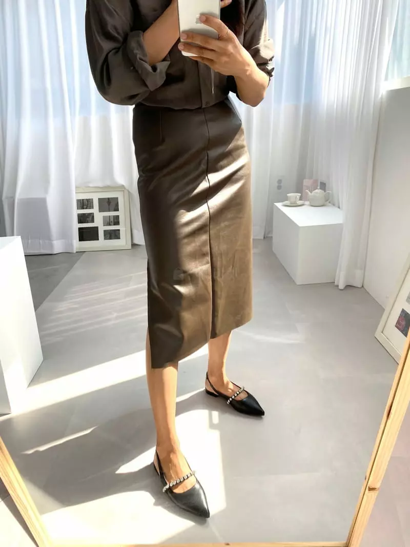 Button - Korean Women Fashion - #shopsmall - 2111 Sling Back Shoes - 4