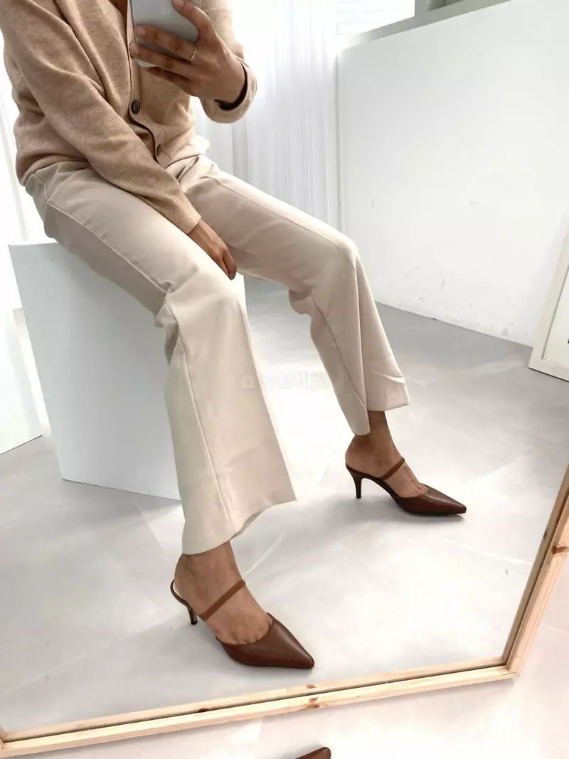 Button - Korean Women Fashion - #thatsdarling - 170 Sling Back Shoes