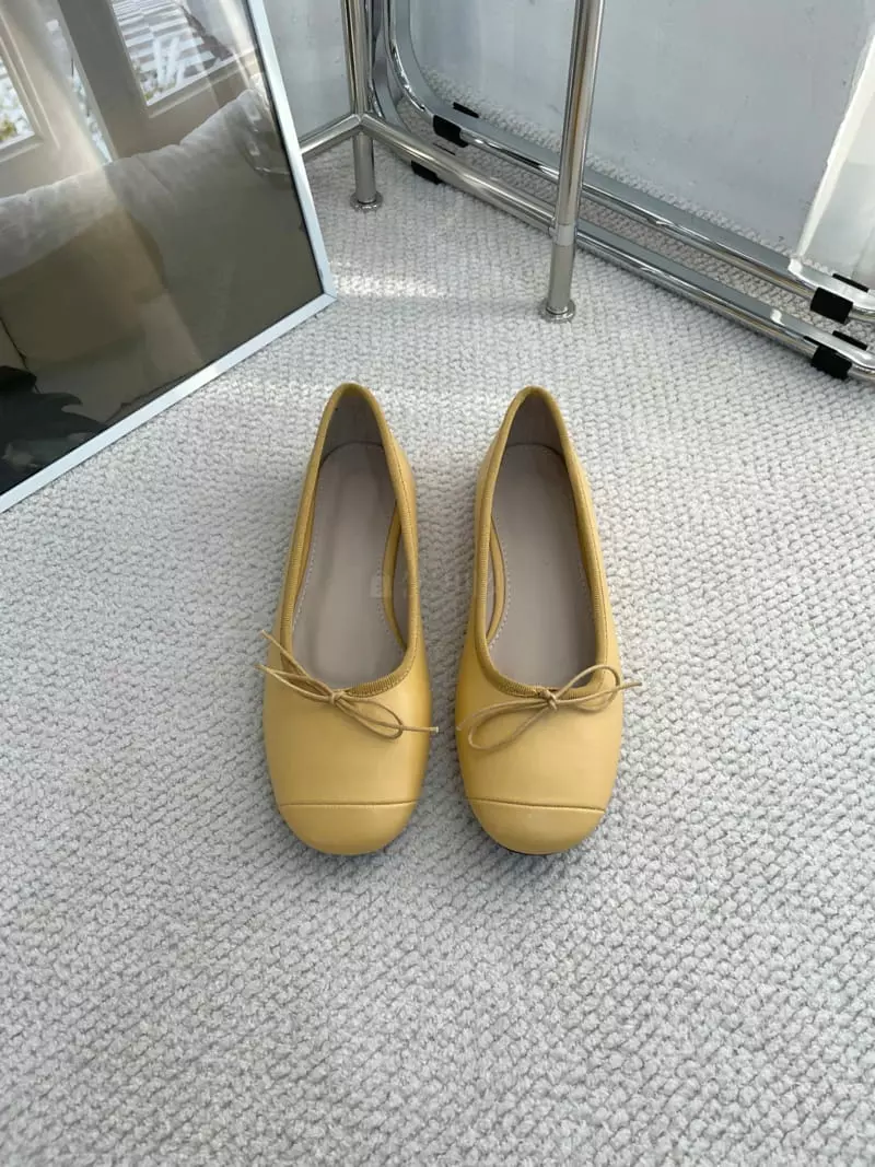Button - Korean Women Fashion - #vintageinspired - 2118 Ribbon Flats