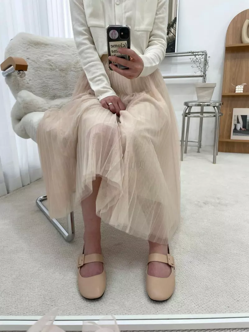 Button - Korean Women Fashion - #womensfashion - 591 Merry Jane Flats - 3
