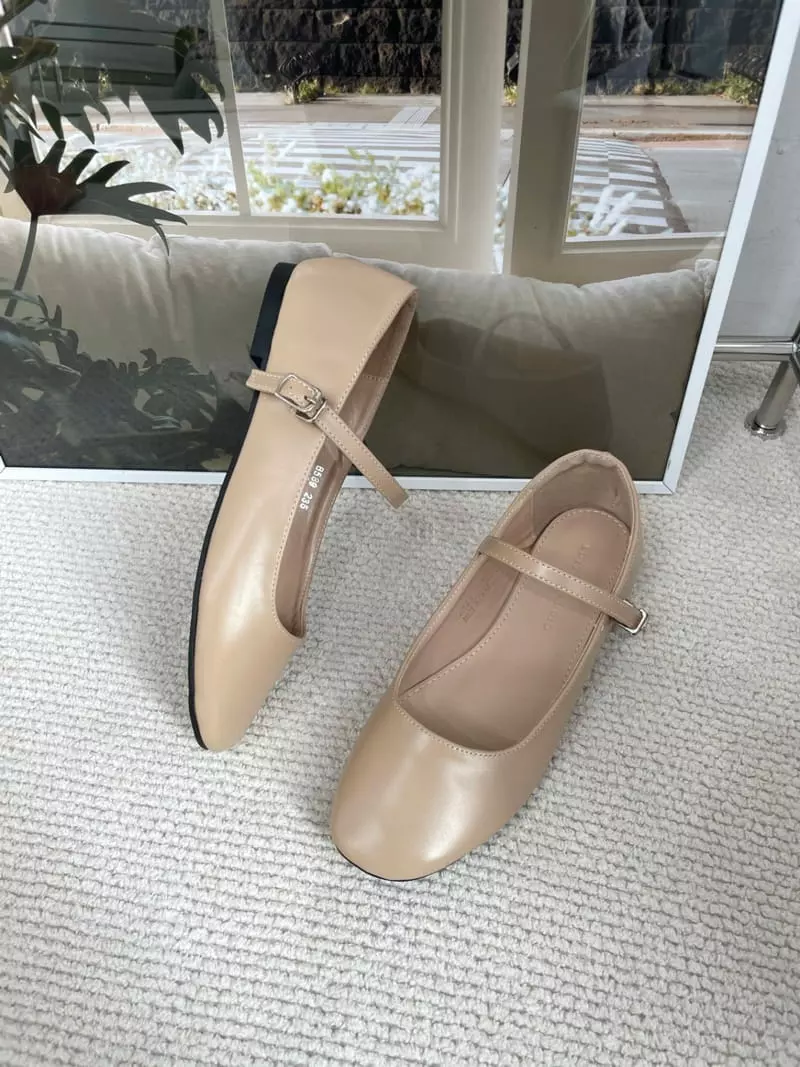 Button - Korean Women Fashion - #momslook - 589 Merry Jane Flats - 4