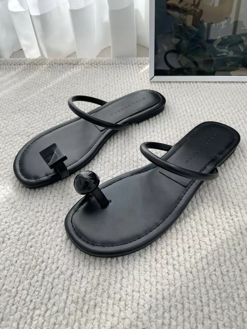 Button - Korean Women Fashion - #womensfashion - 5388 Point Flip-Flops - 2