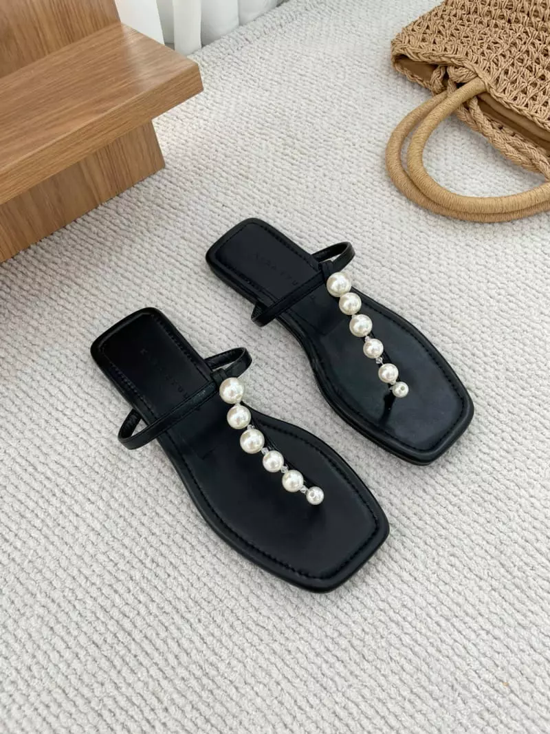 Button - Korean Women Fashion - #womensfashion - 5387 Pearl Sandals - 3