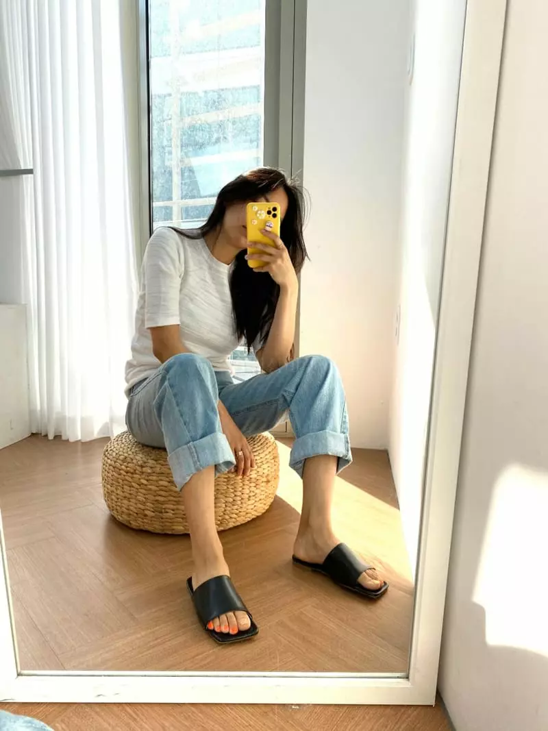 Button - Korean Women Fashion - #womensfashion - 3012 Mona Slippers - 3