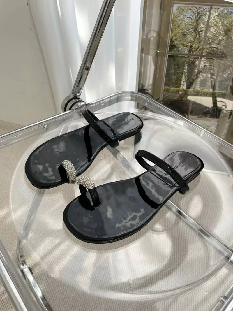 Button - Korean Women Fashion - #momslook - 2130 Cubic Flip-Flops - 4