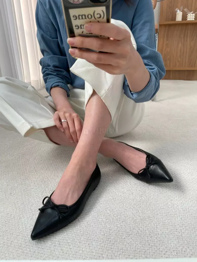 Button - Korean Women Fashion - #womensfashion - 2094 Darling Flats - 3