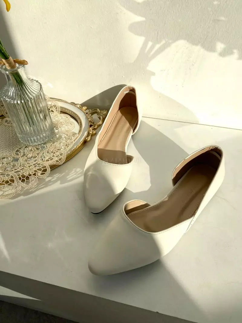 Button - Korean Women Fashion - #womensfashion - 2093 Inside Flats - 2