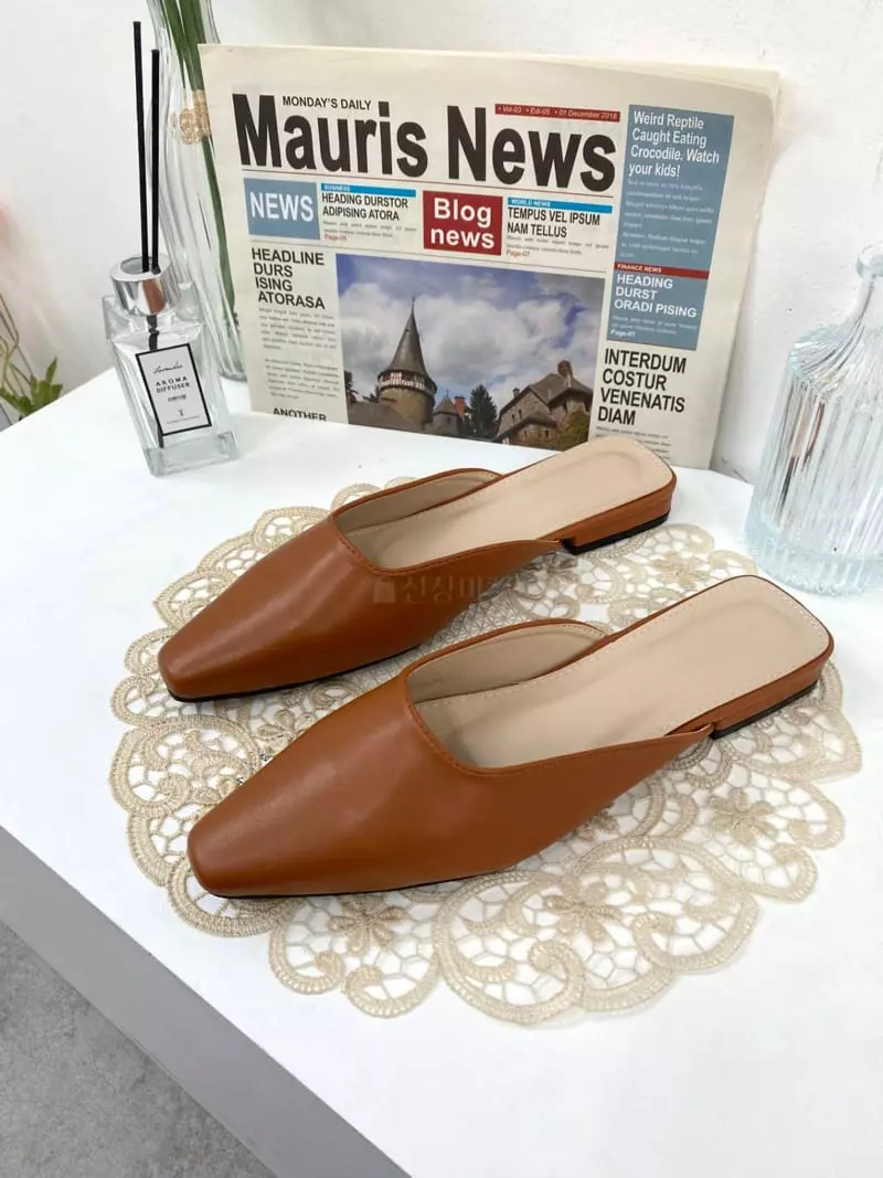 Button - Korean Women Fashion - #womensfashion - 2089 Simply Slippers - 2