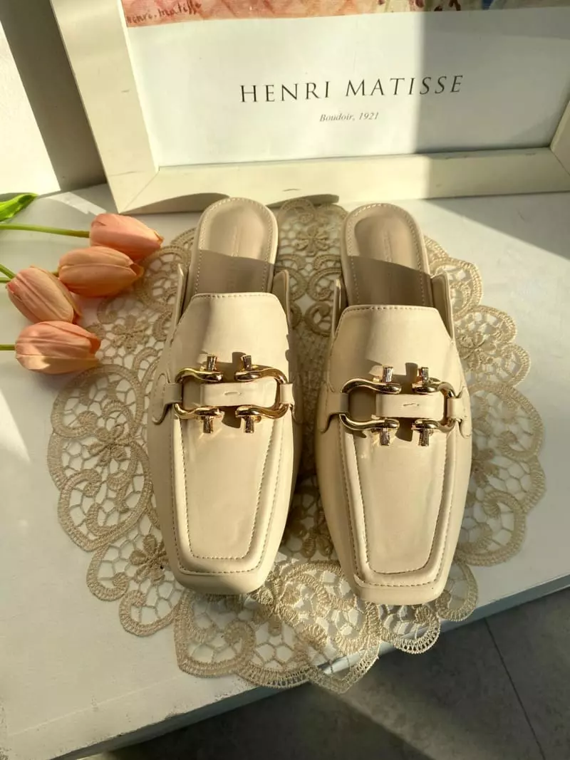 Button - Korean Women Fashion - #womensfashion - 2087 Bloafer - 2