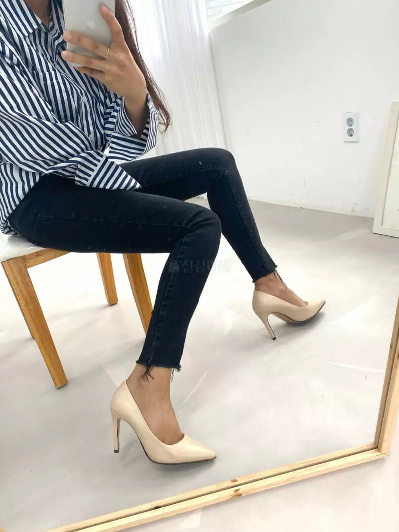 Button - Korean Women Fashion - #womensfashion - 155 Stiletto Heel - 2