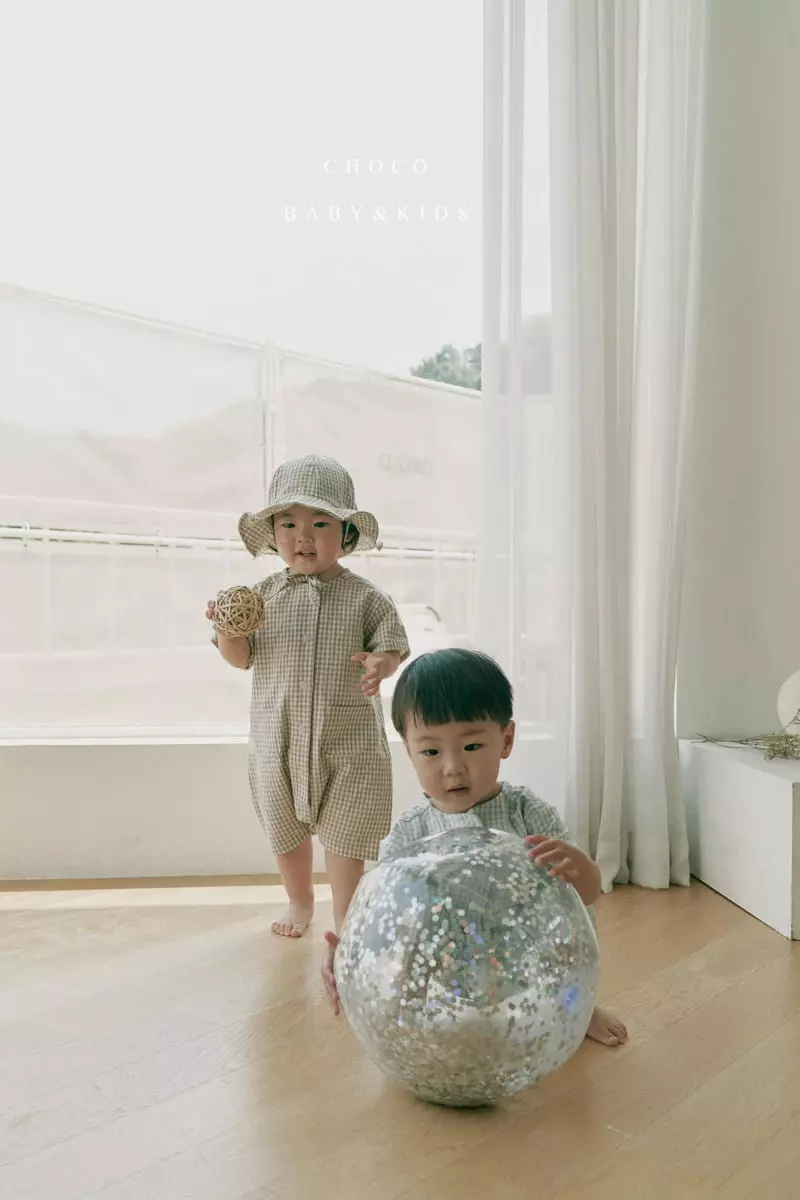Choco bebe - Korean Baby Fashion - #babyclothing - Gurmi Check Shorts - 12