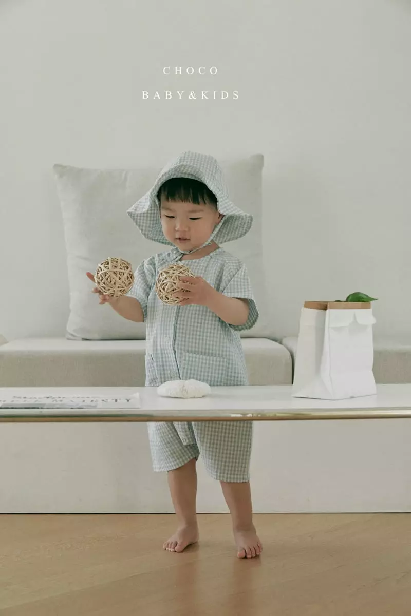 Choco bebe - Korean Baby Fashion - #babylifestyle - Gurmi Check Shorts