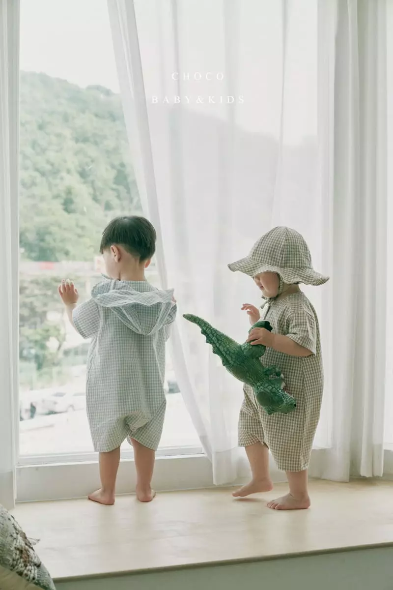 Choco bebe - Korean Baby Fashion - #babyootd - Gurmi Check Shorts - 3