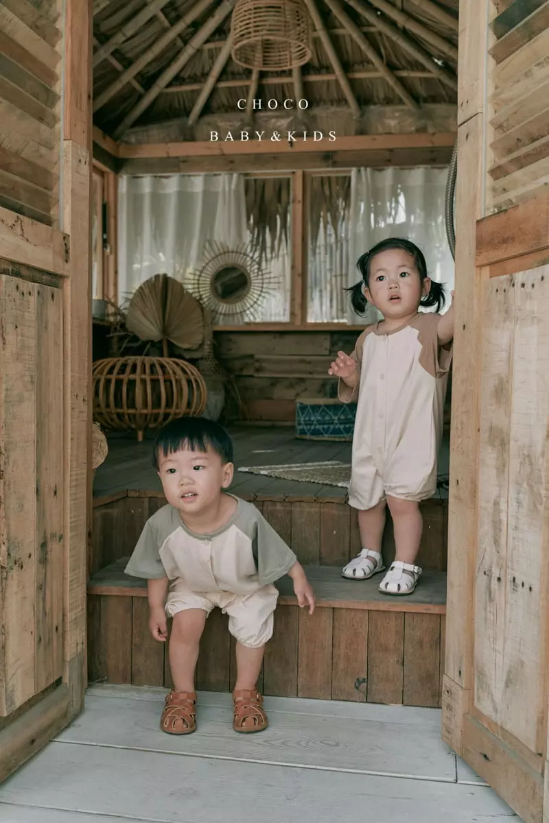 Choco bebe - Korean Baby Fashion - #babyootd - Boodle Banban Bodysuit - 2