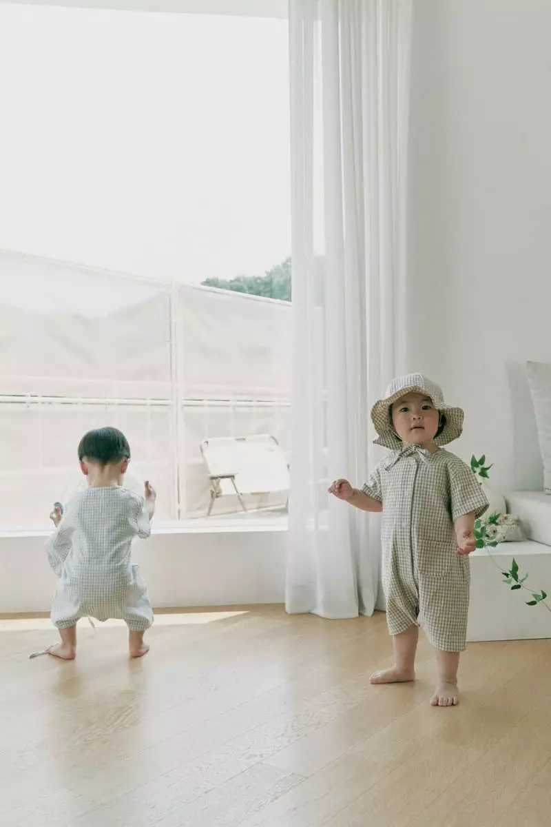 Choco bebe - Korean Baby Fashion - #smilingbaby - Gurmi Check Shorts - 9
