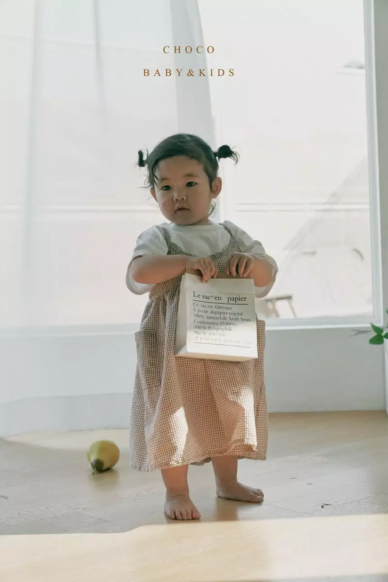 Choco bebe - Korean Children Fashion - #littlefashionista - Banban Sleeveless Pocket One-piece - 2