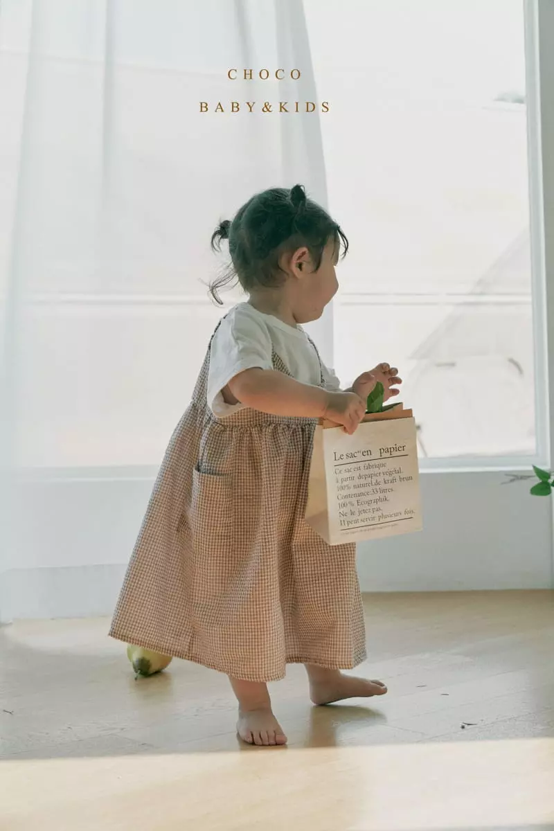 Choco bebe - Korean Children Fashion - #magicofchildhood - Banban Sleeveless Pocket One-piece - 4