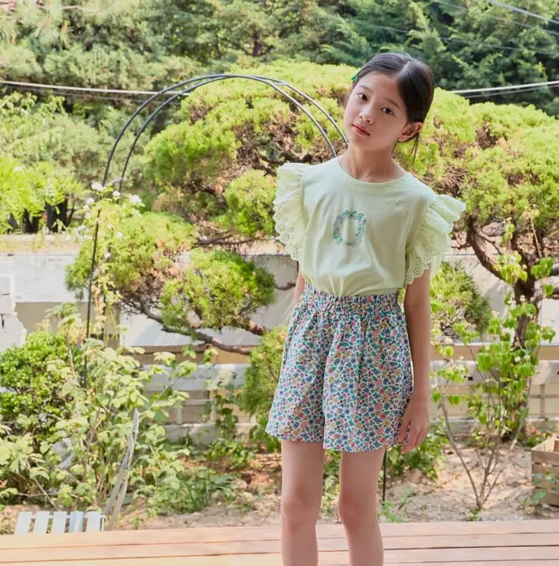 Chouette - Korean Children Fashion - #kidzfashiontrend - Liss Wing Tee - 4