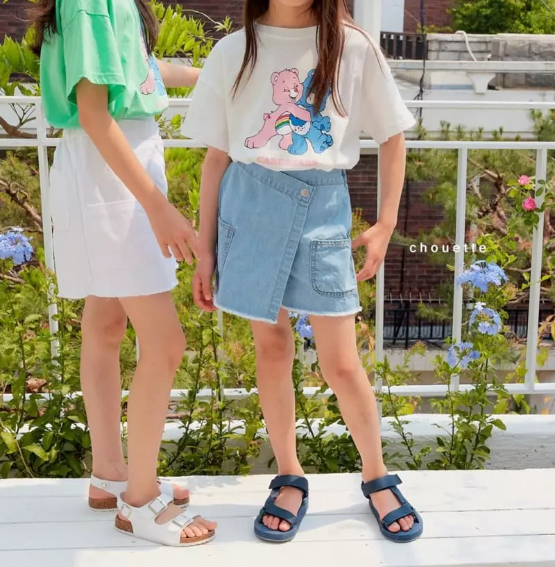 Chouette - Korean Children Fashion - #Kfashion4kids - Indigo Shorts