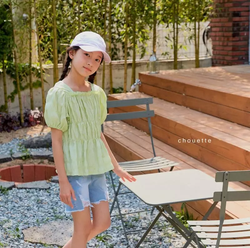 Chouette - Korean Children Fashion - #childofig - Denim Shorts - 10
