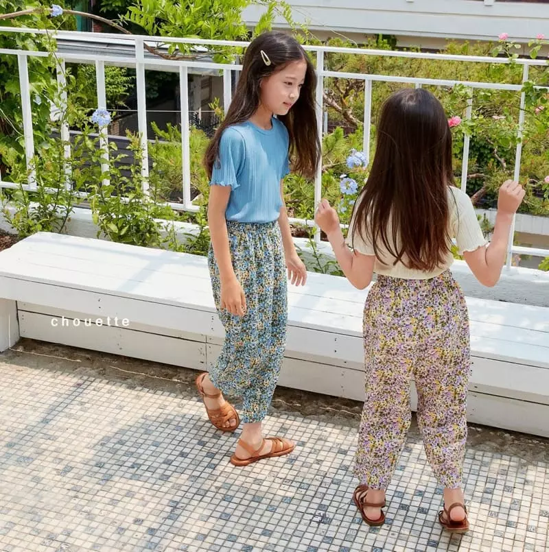 Chouette - Korean Children Fashion - #childofig - Pleats Rib Tee - 5
