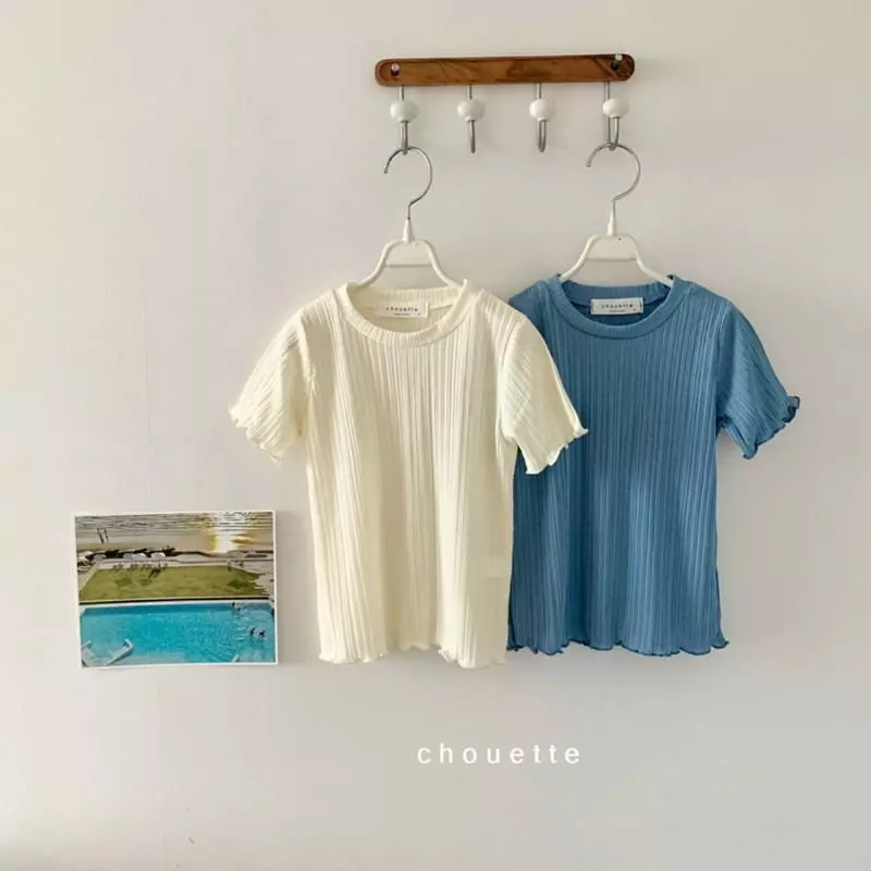 Chouette - Korean Children Fashion - #discoveringself - Pleats Rib Tee - 9