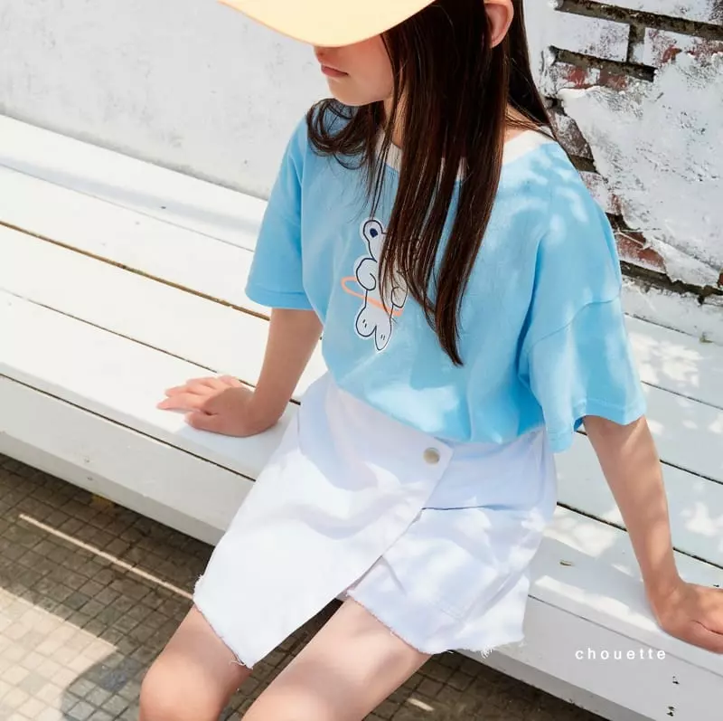 Chouette - Korean Children Fashion - #discoveringself - White Wrap Shorts - 5