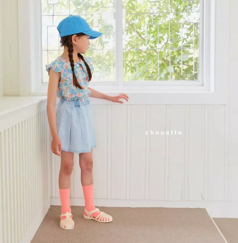Chouette - Korean Children Fashion - #kidsshorts - Wrinkle Currot Shortrs - 3